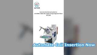 Automatyczna maszyna do wkładania cewek do silników
